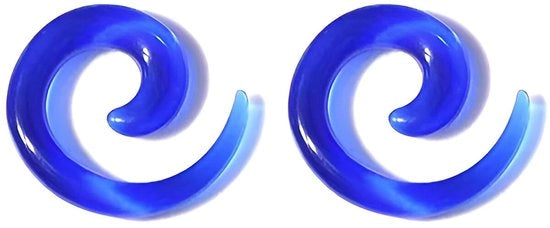Orecchini Acrilici Leggeri - 1 Pair - 1,6 mm (14 G) - Ipersensibilità Minima - Orecchini Comfort e Duraturi