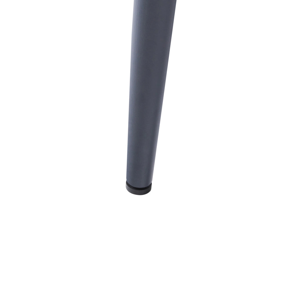 Tavolo da riunione con piano in HPL e struttura in alluminio per ufficio domestico altamente resistente grigio scuro