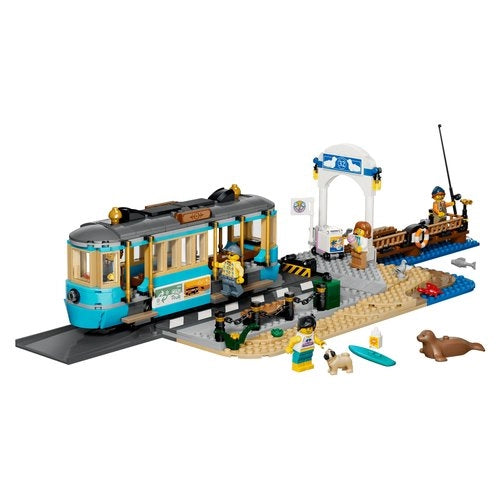 Costruzioni lego 60506 city train tram classico della spiaggia