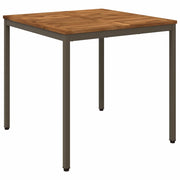 Tavolo da cena da giardino Naturale e Caffè 80 x 80,5 x 75 cm 901312