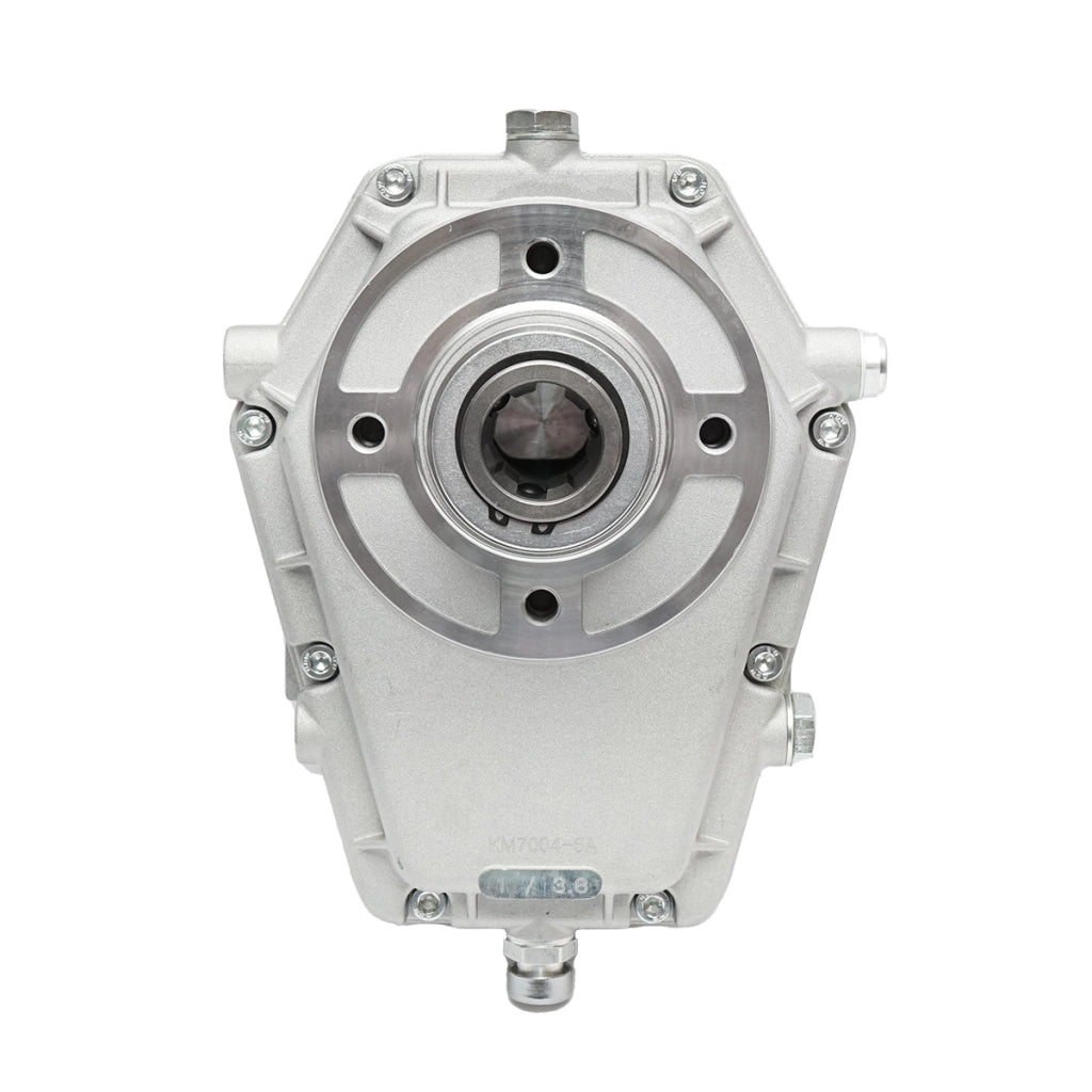 Moltiplicatore di giri in alluminio KM7004 profilo albero standard trattore Z=6 1 3/8 DIN 9611 con serraggio