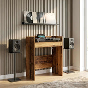Tavolo DJ Legno antico 102 x 45 x 102 cm Legno ingegnerizzato 8006746