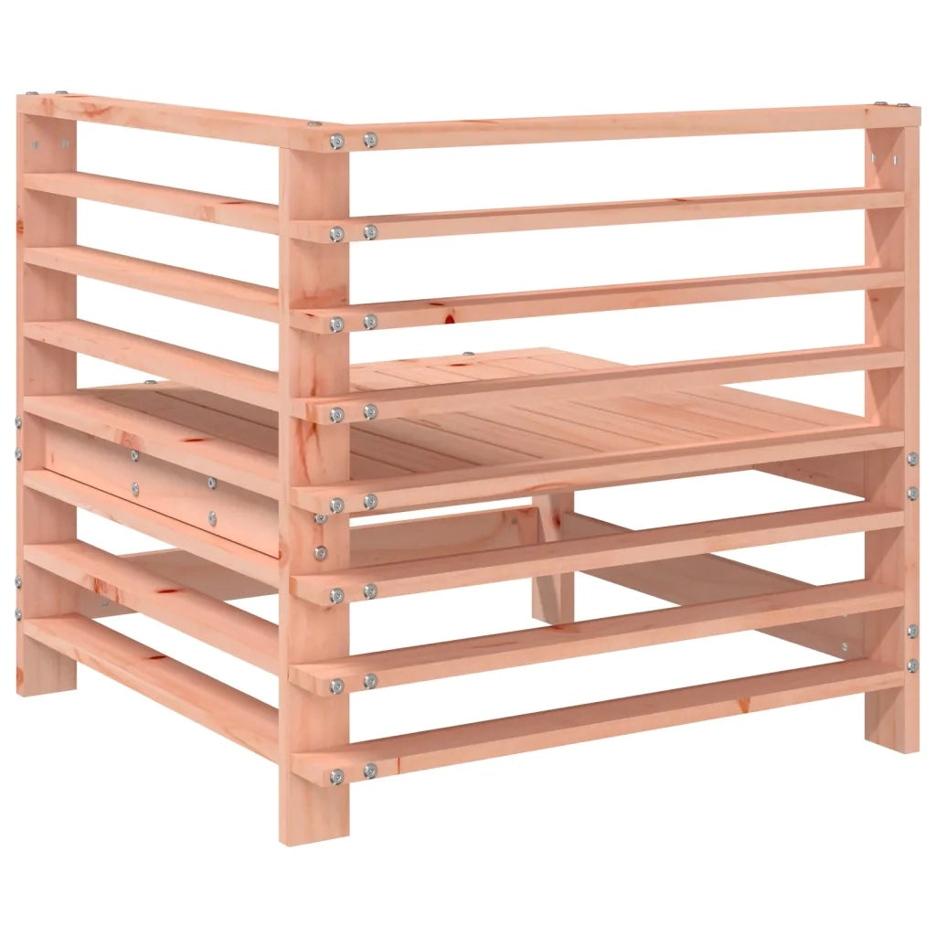 Divano Angolare da Giardino in Legno Massello di Douglas 825609