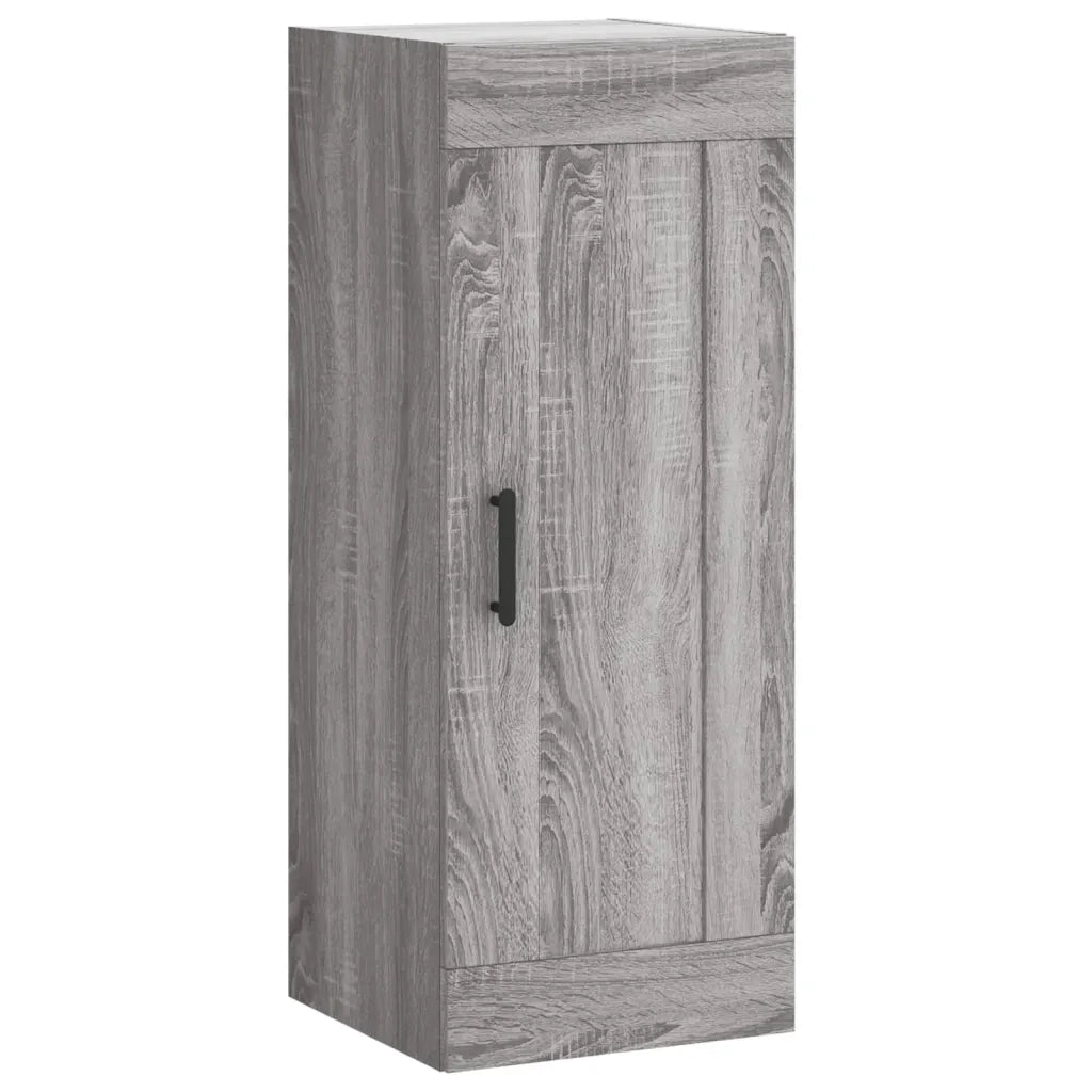 Credenza | Madia | Buffet da pranzo | Armadio da pranzo Grigio Sonoma 34,5x34x180 cm in Legno Multistrato