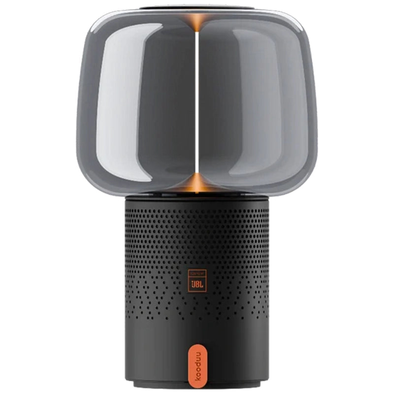 KOODUU SERENA PLAY JBL (BLACK) - LAMPADA DA TAVOLO IN VETRO CON SPEAKER BLUETOOTH JBL