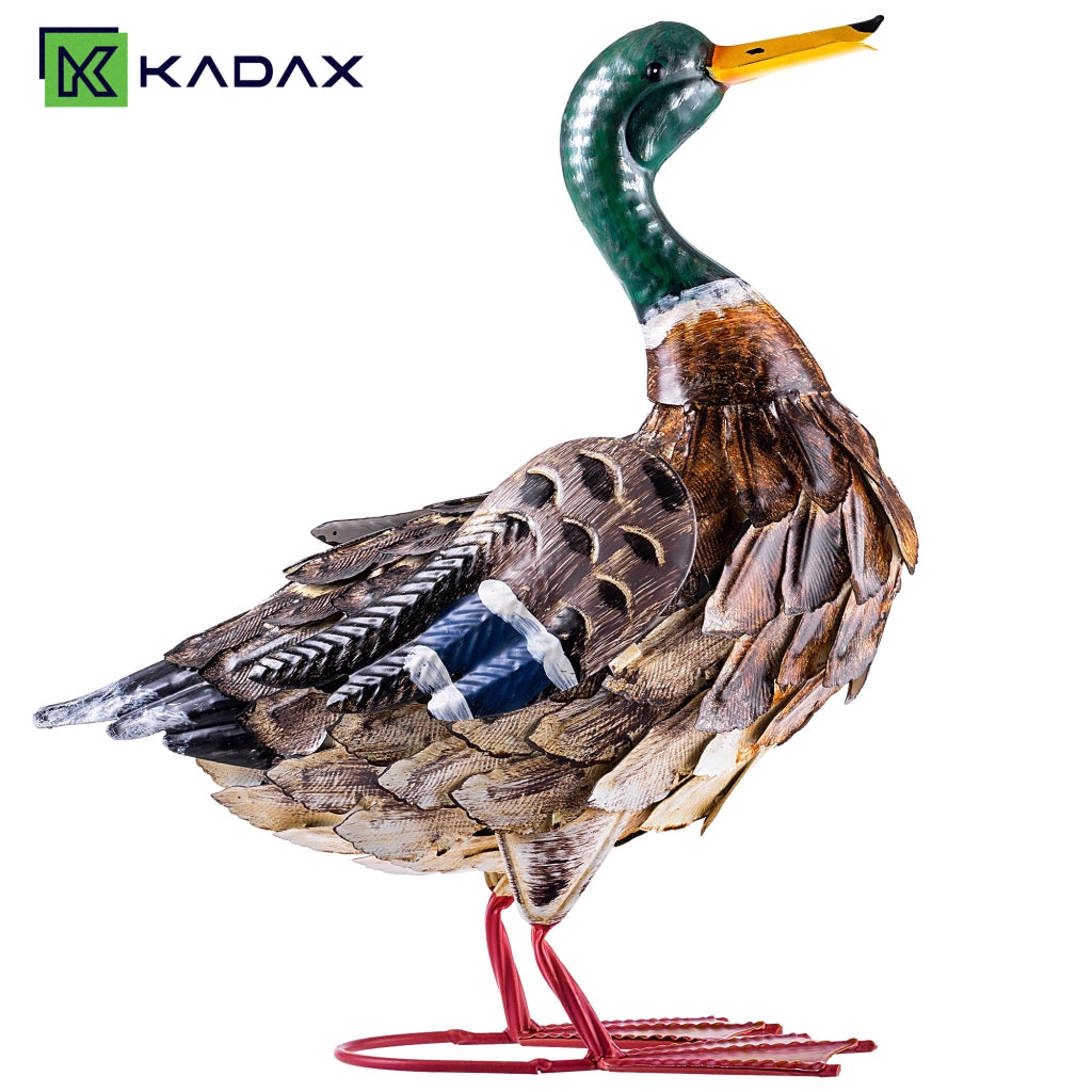 KADAX Stalowa figura ogrodowa kaczka QX30628 K1603