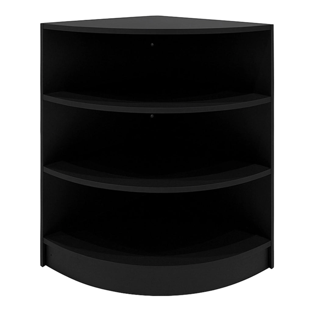 Set Bancone Nero Theseus LED B1500 LM60 con Serratura e Vetrina Espositiva