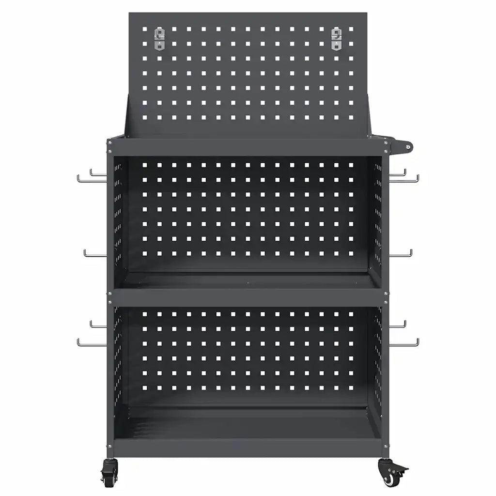 Carrello per Attrezzi con ruota Antracite 65 x 35 x 111 cm CFW8420596