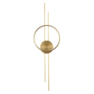 Applique Da Parete Led App1781-w Brush Gold