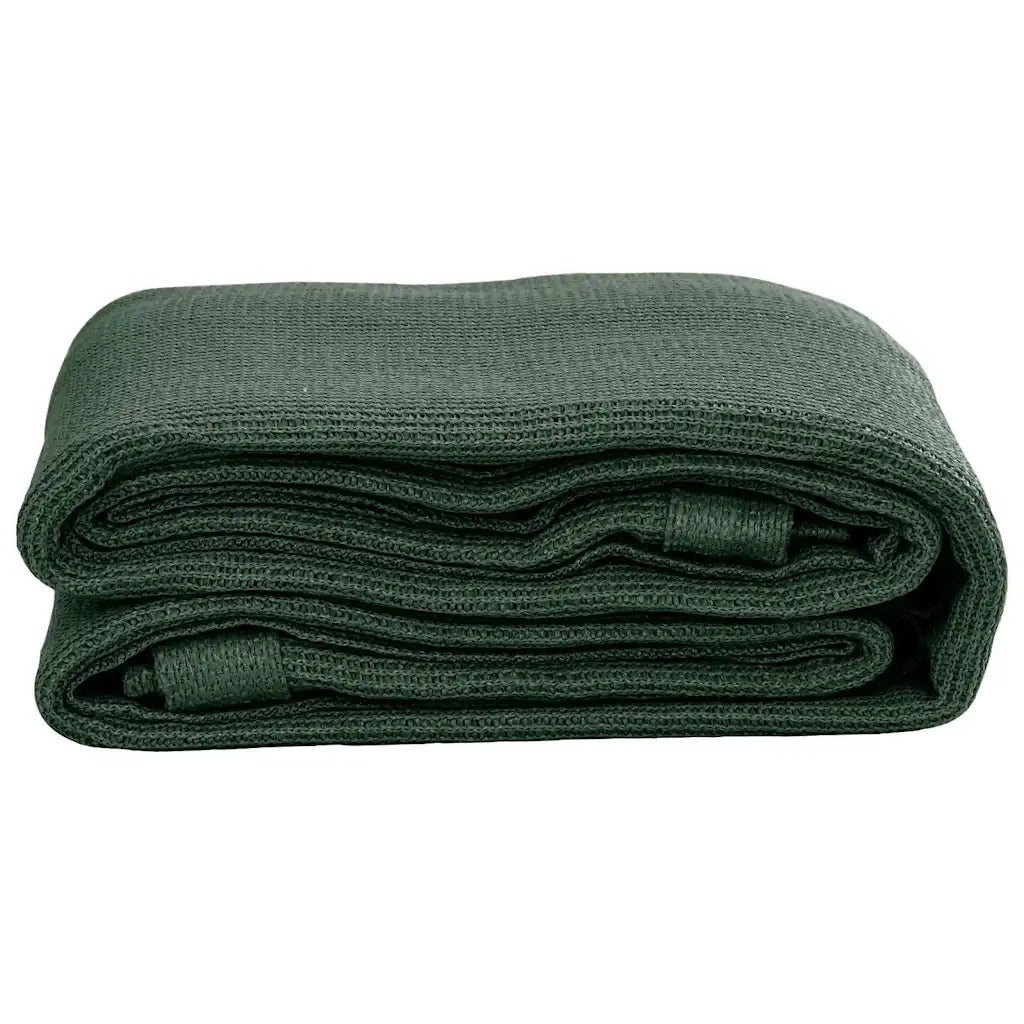 Tappeto da Tenda 400x600 cm Verde Scurocod mxl 95405