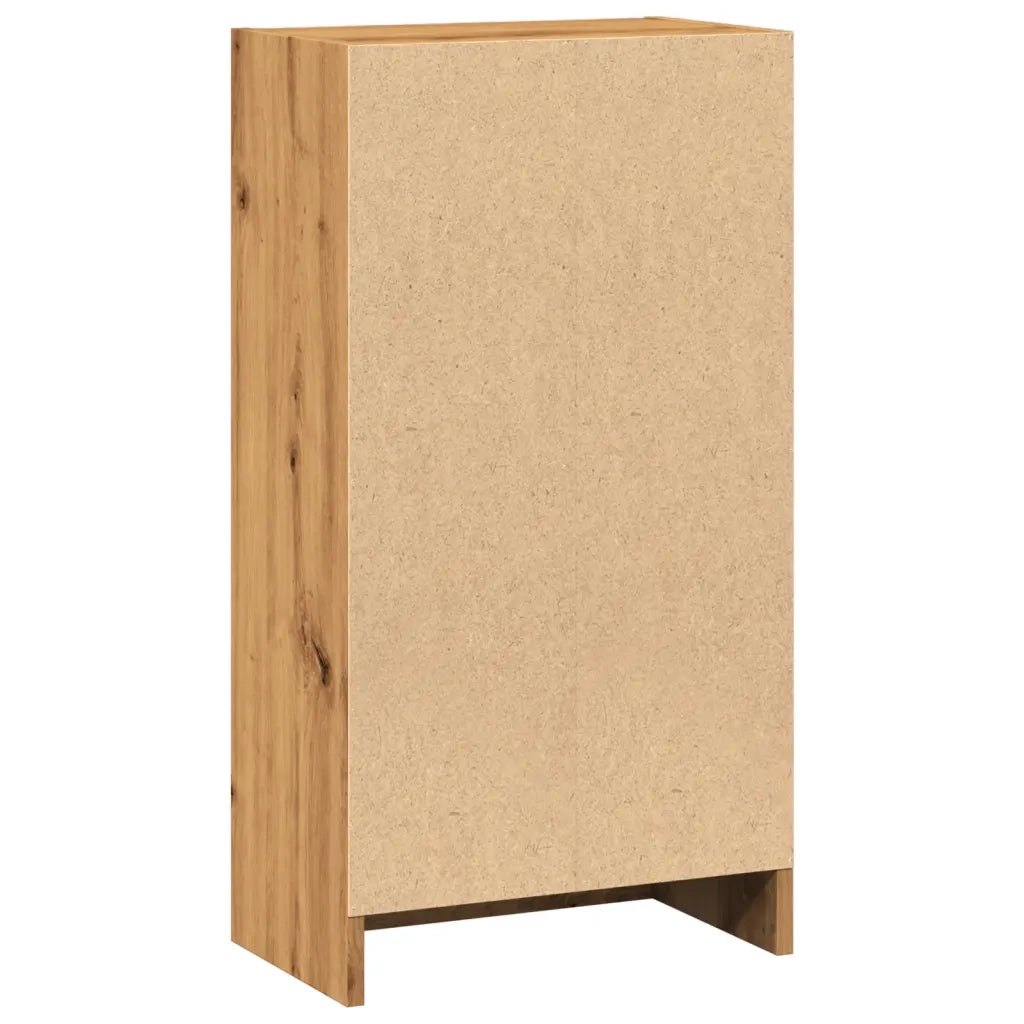 Libreria-Scaffale per Libri-Mobile di Stoccaggio Rovere Artigianale 40x24x76 cm in Truciolato