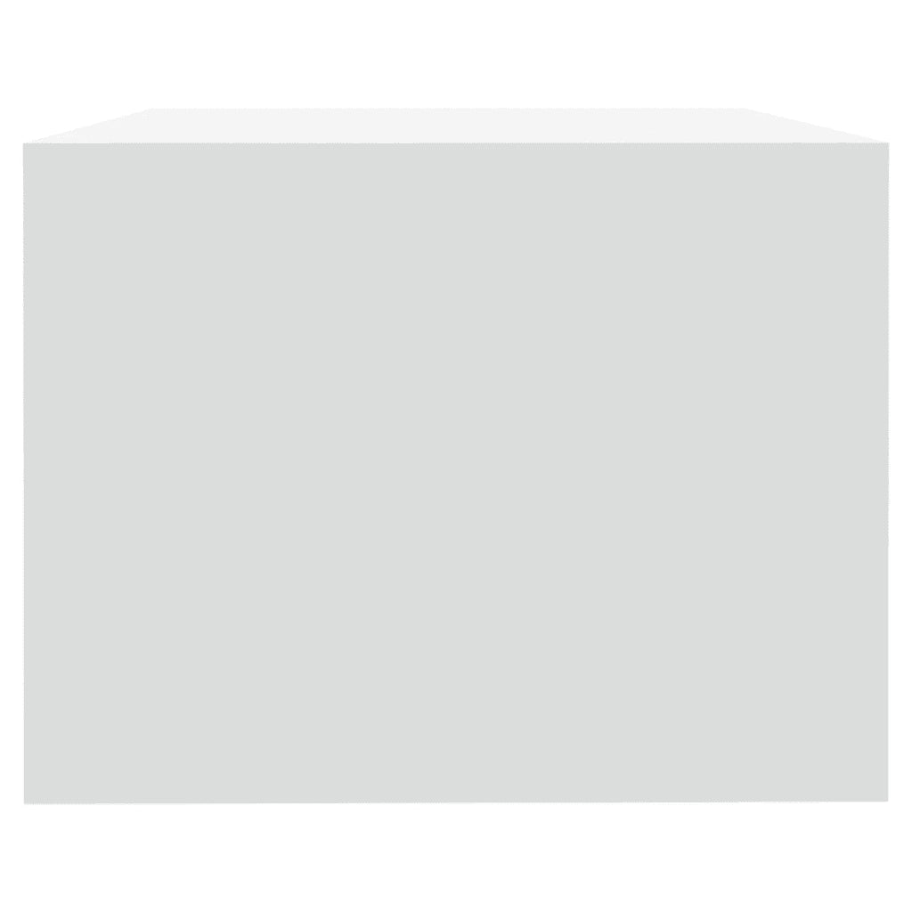 Tavolino da Salotto Bianco 102x55x42 cm Legno Legno Multistrato cod mxl 7628