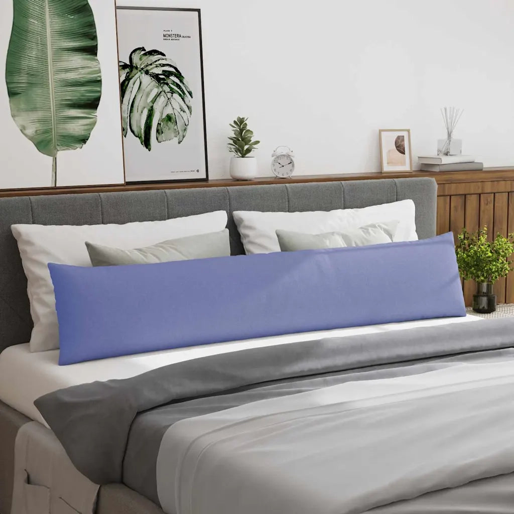Cuscini da Divano 2 pcs Blu jeans 200 x 40 cm Tessuto