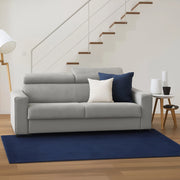 Action, Divano Letto 3 Posti Sfoderabile Made in Italy, 220x95 cm Grigio