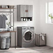 Armadietto a Muro Grigio Sonoma 60x31x70cm in Legno Multistrato 829890