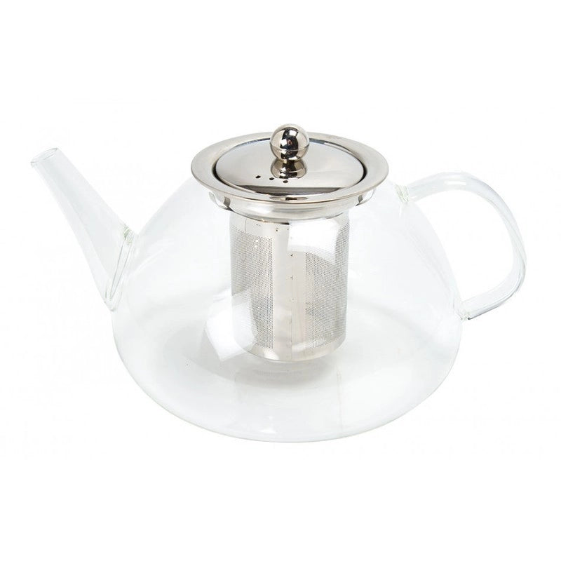 Teiera 1,3 L vetro e acciaio inox