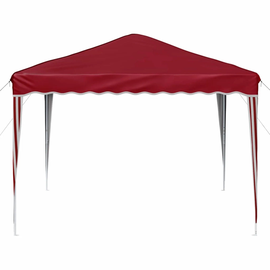Tenda per feste a pop-up 288 x 288 x 245 cm Borgogna