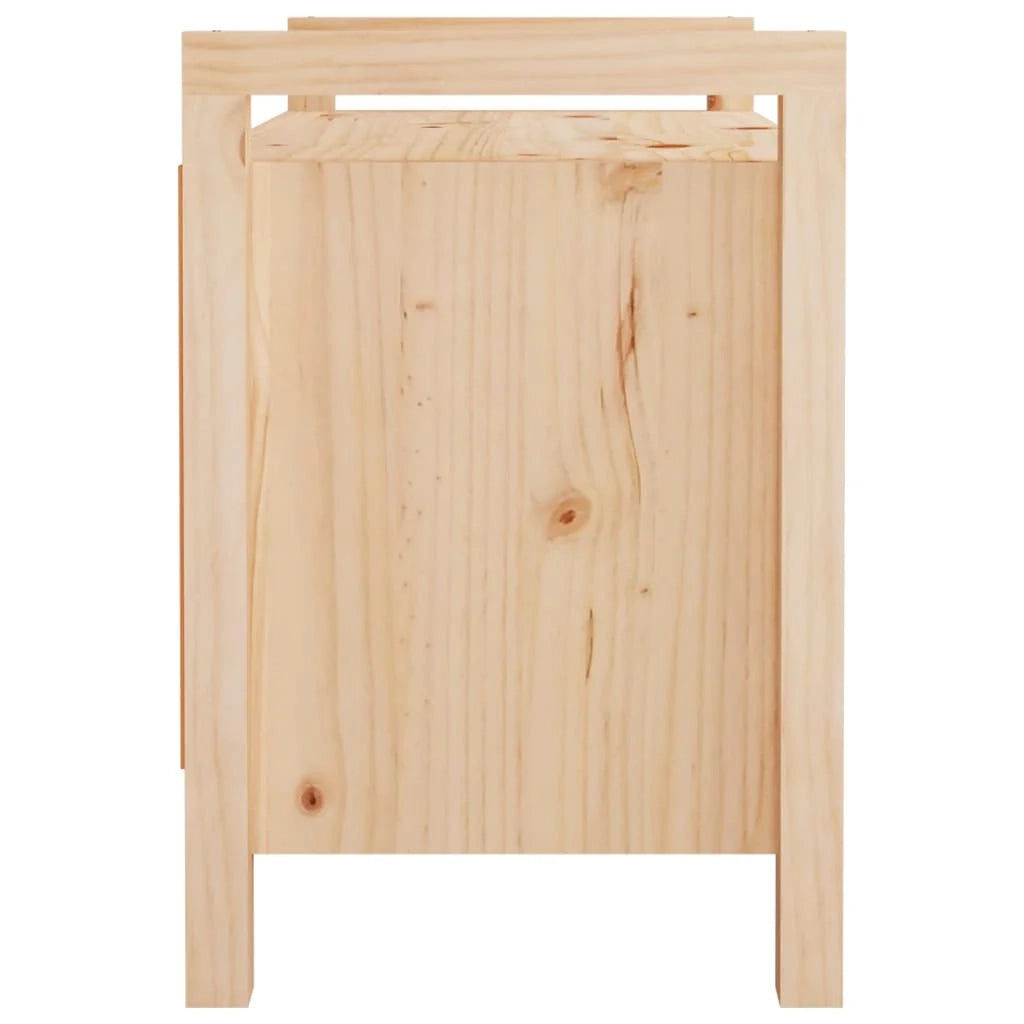 Panca da ingresso 80 x 40 x 60 cm in legno massello di pino 02_0010797