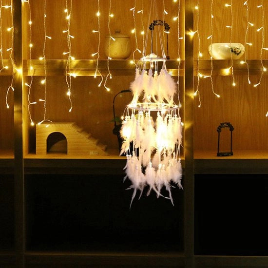 Illuminazione LED Cacciatore di Sogni Veer Decorazione da Camera da Letto Fai da Te Regalo DIY