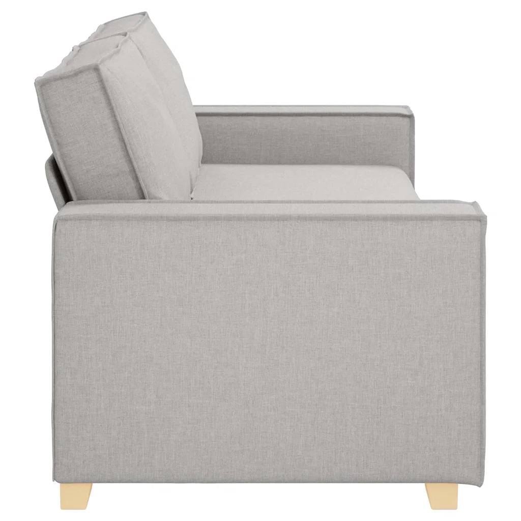 Divano a 3 posti Grigio Nuvola 180 cm in Tessuto