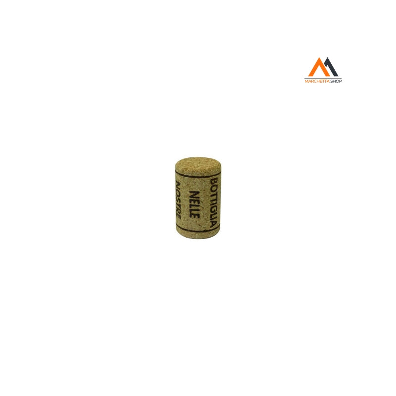 TAPPI SUGHERO PARAFFINATI MICROGRANULATO 100PZ 26X42 MM