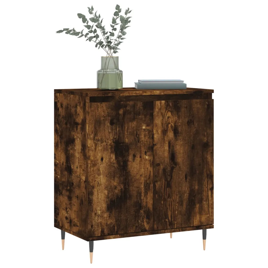 Credenza Rovere Fumo 60x35x70 cm in Legno Multistratocod mxl 104754
