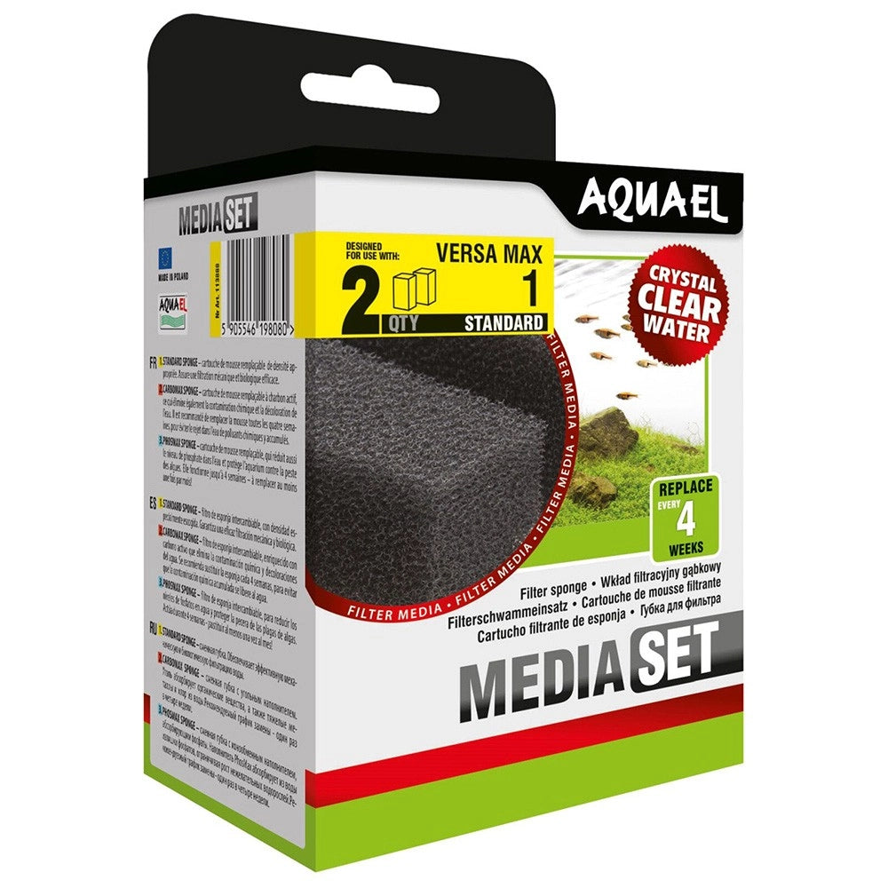 Aquael Ricambio spugna Filtrante per filtri VersaMax 1  - 2pz