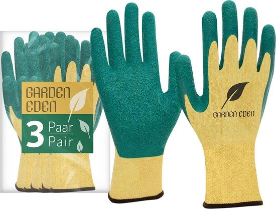 Manicure per esterni antiscivolo - Multifunzionali - morbidi - per uomo/donna - 3 paia - protezione contro rischi meccanici - guanti da lavoro