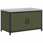 Pensile da cucina | Stoccaggio in cucina HATTEM Verde oliva 90 x 50 x 53 cm Acciaio