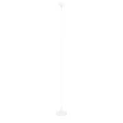 Lampada sospensione minimal bianca NO MINI GX53 9W Shilo