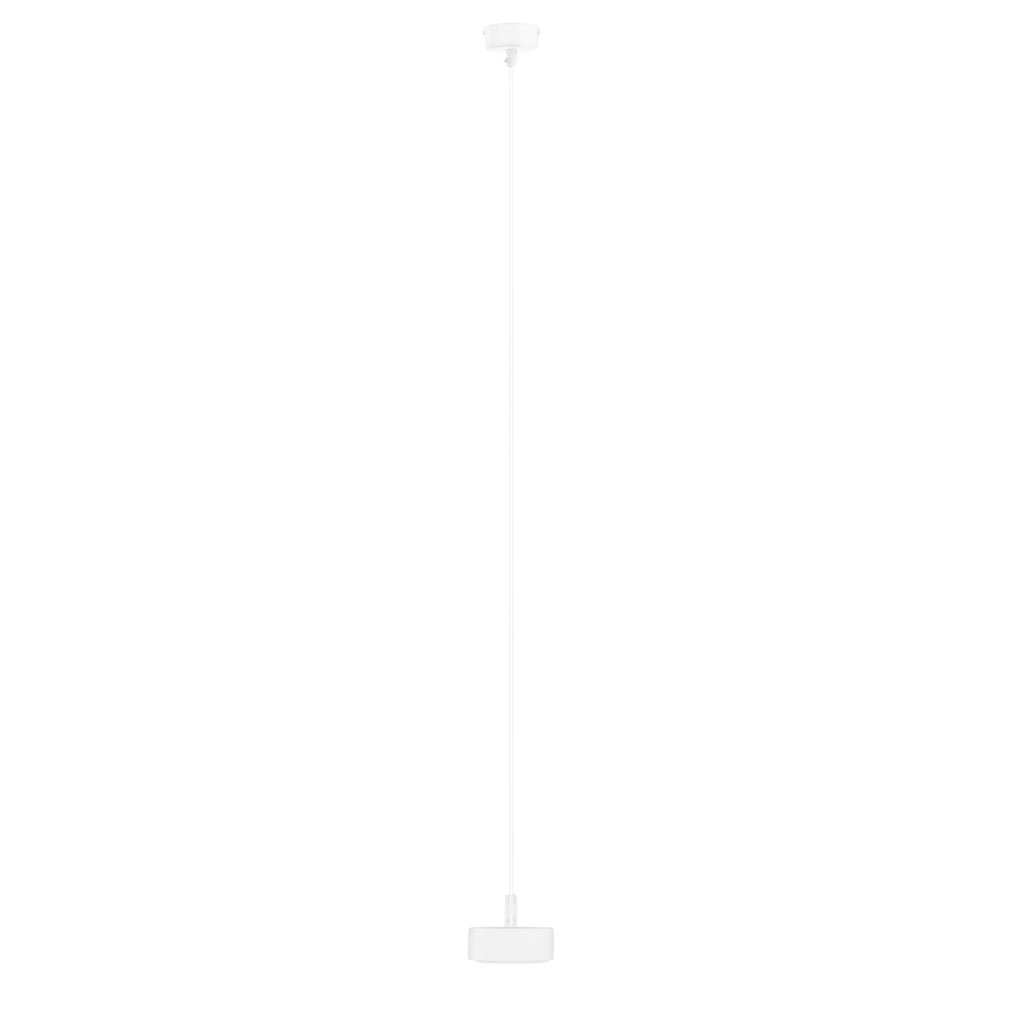 Lampada sospensione minimal bianca NO MINI GX53 9W Shilo