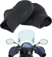 Manopole per manubrio per gite invernali - Calzamani termici per vento per moto e scooter