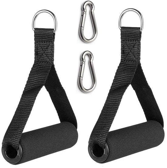 Manubri di allenamento a due pezzi - Accessori fitness - Manubri di resistenza - Attrezzatura per allenamento di forza - Manubri di gomma - Manubri per allenamento