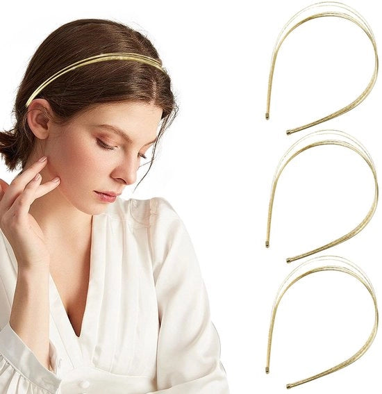 Cintura per Capelli Multistratibile - Flessibile - Cintura per Capelli in Metallo - Accessori per Capelli - Comodo e Portatile