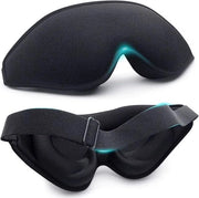 Pacchetto da 2 pezzi di maschere per gli occhi per dormire 3D, maschere per gli occhi per dormire 3D completamente oscuranti, maschere per gli occhi soffici e respiranti per uomini e donne, maschere per gli occhi rilassanti per la notte con pressione zero