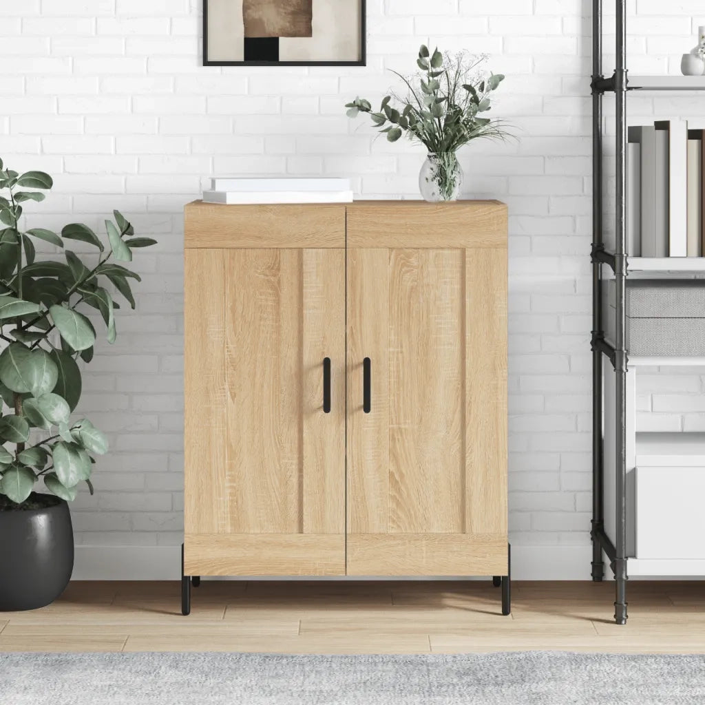 Credenza | Madia | Buffet da pranzo | Armadio da pranzo Rovere Sonoma 69,5x34x90 cm in Legno Multistrato