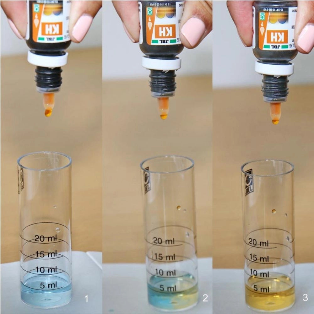 JBL ProAquatest KH - Test Durezza Carbonatica per Acqua Dolce e Marina