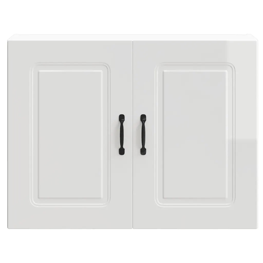 Base da Cucina Kalmar Bianco Lucido in Legno Multistrato