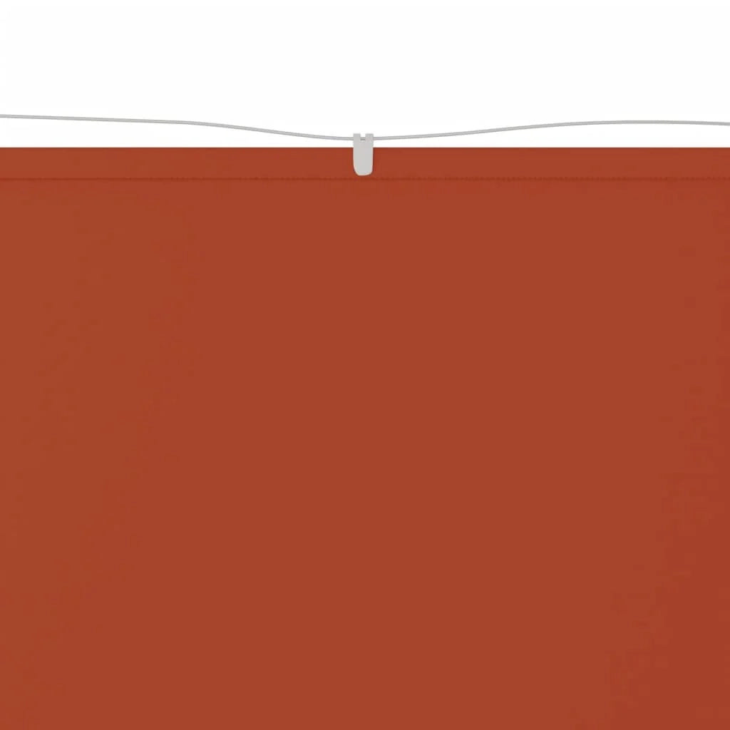 Baldacchino verticale in terracotta 60x1000 cm tessuto oxford 02_0007676