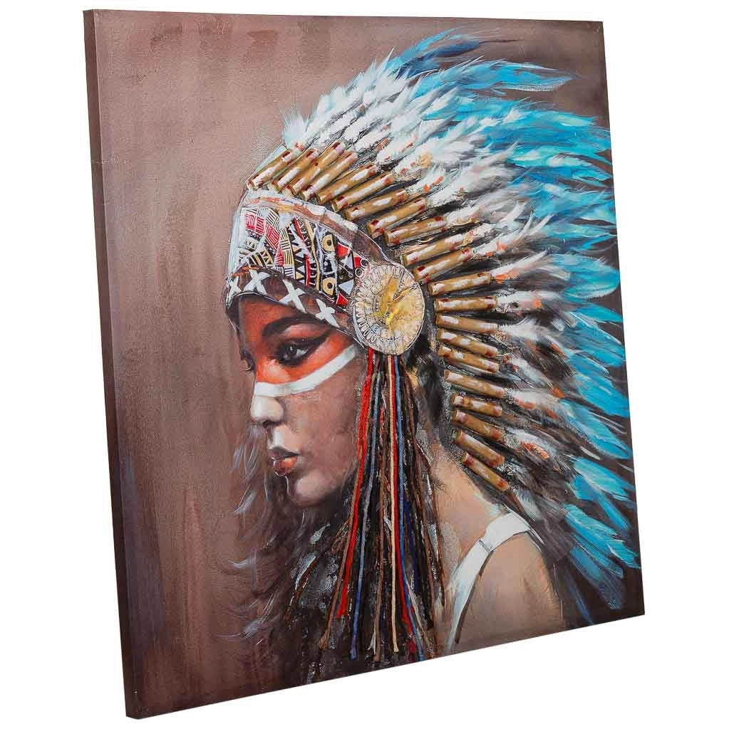 Quadro dipinto a mano con rilievo grigio 100x100x3h