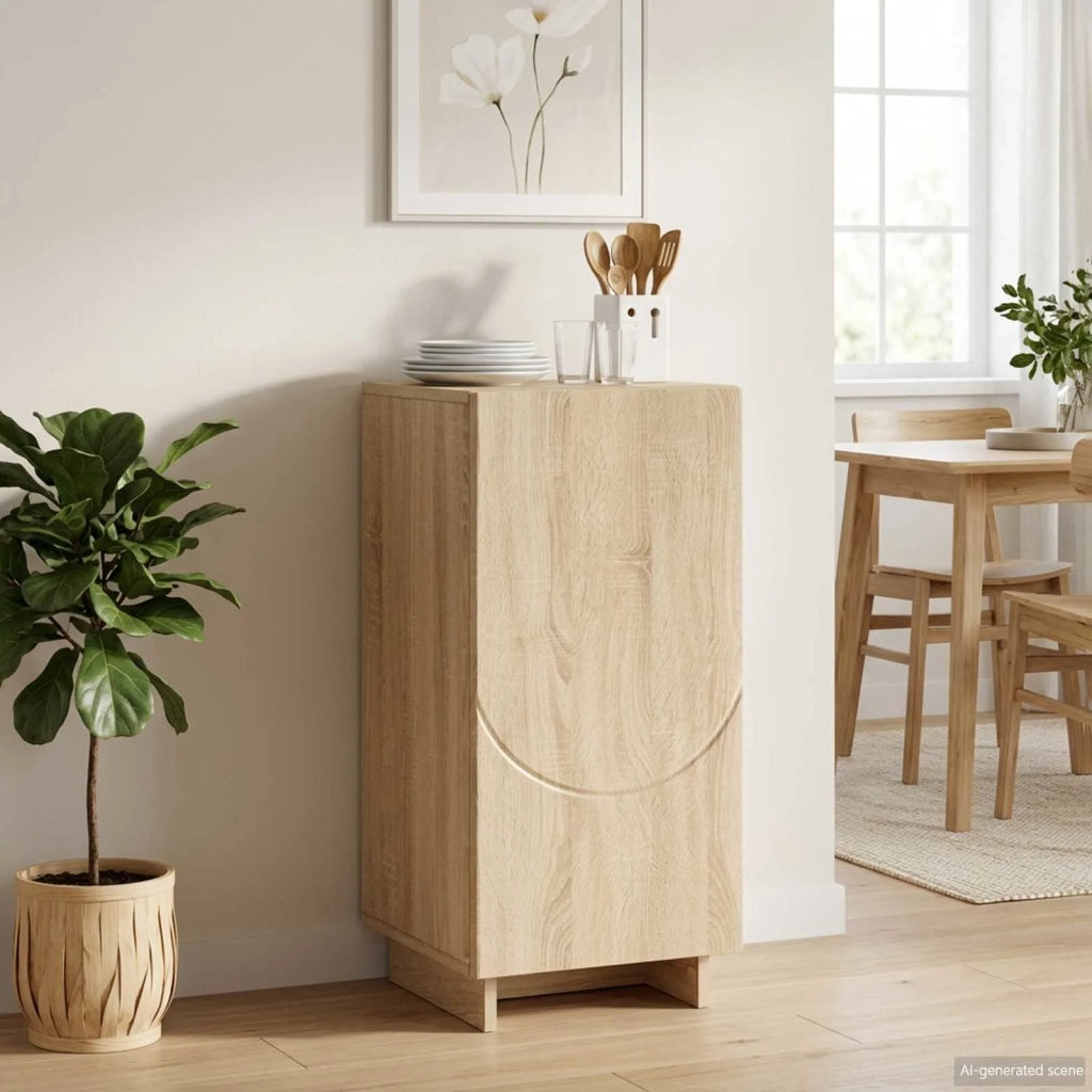 Credenza Rovere Sonoma 33,5 x 34,5 x 75 cm Legno ingegnerizzato 8011506