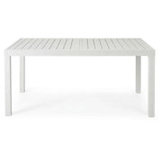 Tavolo da esterno CRONO in alluminio, allungabile da 160 a 240 cm - Tavolo Da Esterno Crono In Alluminio, Allungabile Da 160 A 240 Cm Colore Bianco