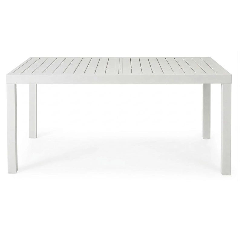 Tavolo da esterno CRONO in alluminio, allungabile da 160 a 240 cm - Tavolo Da Esterno Crono In Alluminio, Allungabile Da 160 A 240 Cm Colore Bianco