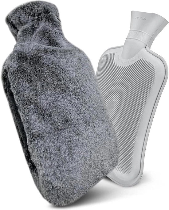 Termos di Acciaio Inox con Guscio di Gomma Premium - 18 Litri - Termos di Acciaio Inox con Guscio di Gomma Premium - 18 Litri - Isolato Termico e Durevole - Per Uso Casalingo - Nero Opaco