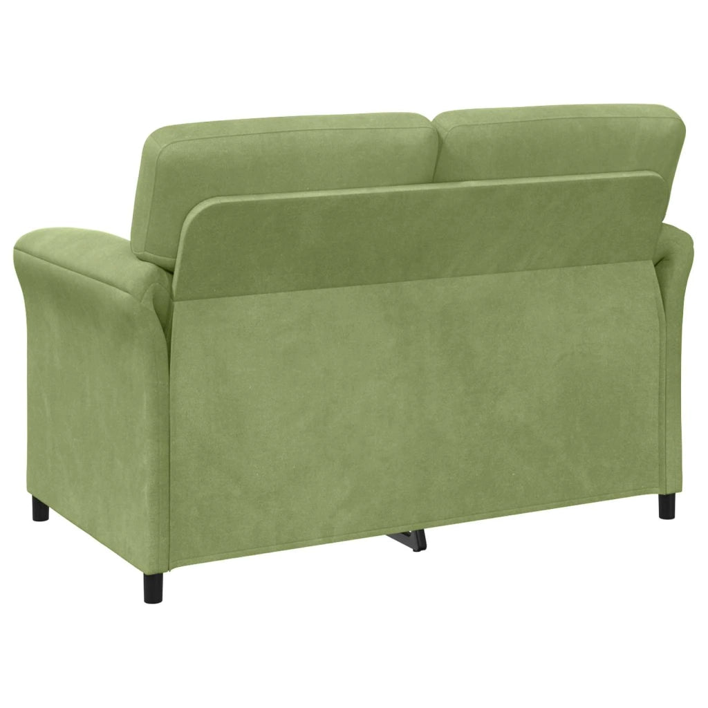 Set di divani 2 pz Verde chiaro Velluto 3424888