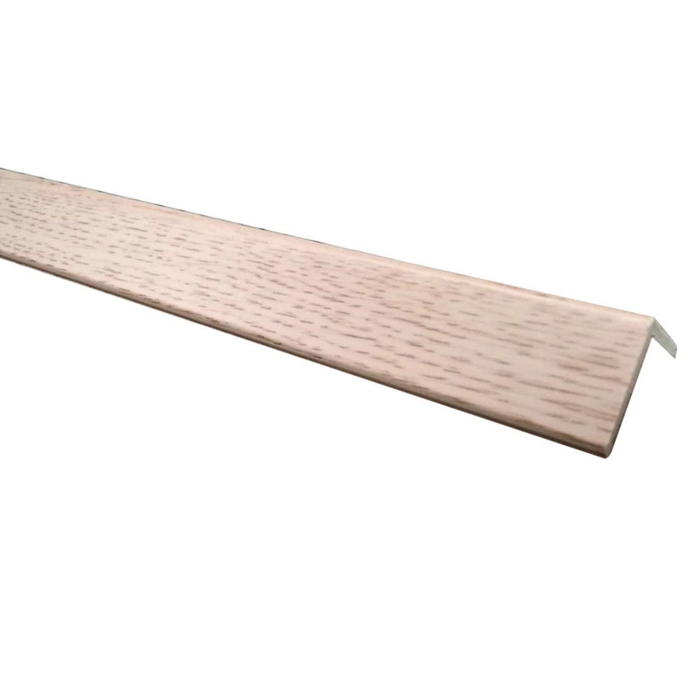 36pz paraspigolo 25x25 mm pvc espanso 3 m rovere sbiancato cod:ferx.82838