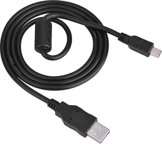 Cavo dati USB 2.0 a Mini B 5-polare per Canon IXUS 990 IS 980 IS 970 IS 870 IS 200.