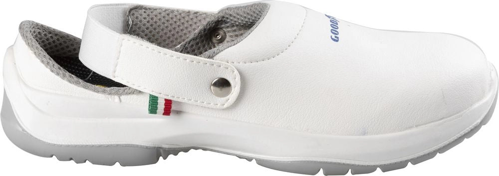 Goodyear Scarpe antinfortunistiche zoccolo metal-free SB-E-A SRC numero 42 bianco