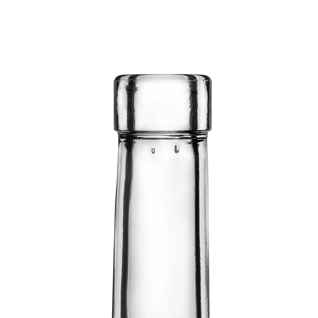 KADAX Quadra Glass Bottle 500 ml 0.5L Moonshine Liqueur Bottles 10pcs + Tap T