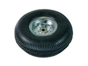 RUOTA PER CARRELLO PNEUMATICA MM.260 CON CUSCINETTO CERCHIO ACCIAIO  ø mm.260x85 foro mm.20    ALTE